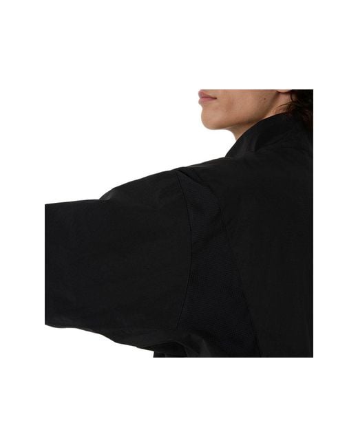 Asics Black Sps Woven Track Jacket for men