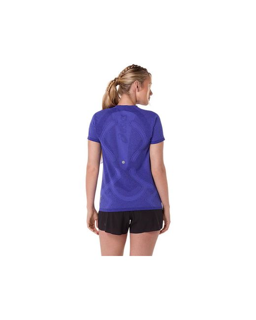 Asics Blue Road Seamless Ss Top