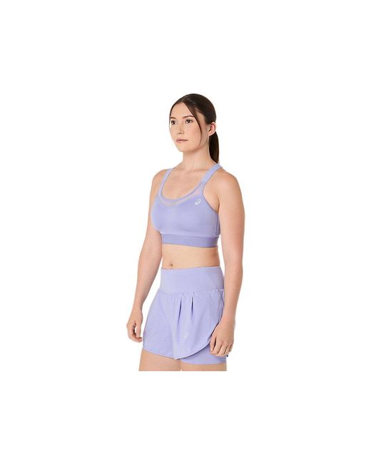 Asics Blue Road Combination Bra