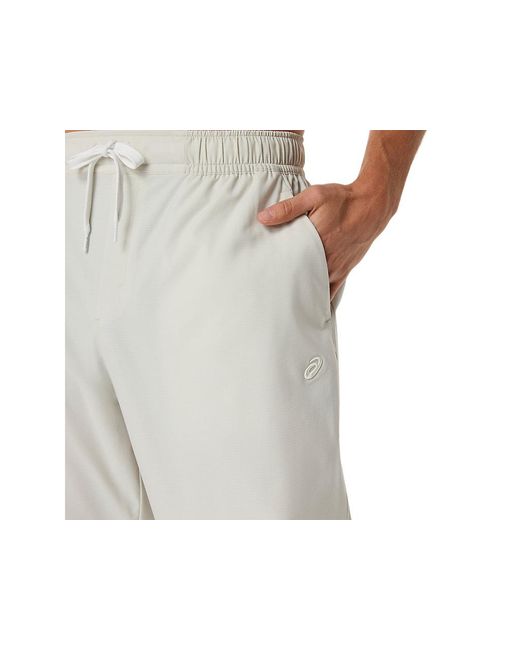 Asics Black Heritage Double Weave Pant for men