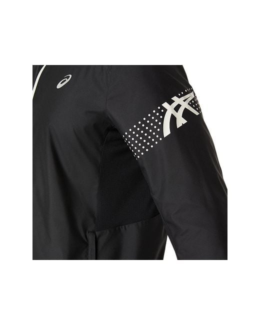 Asics Black Icon Jacket for men