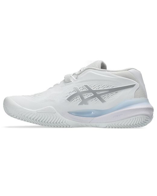 Asics White Gel-Resolution X Clay