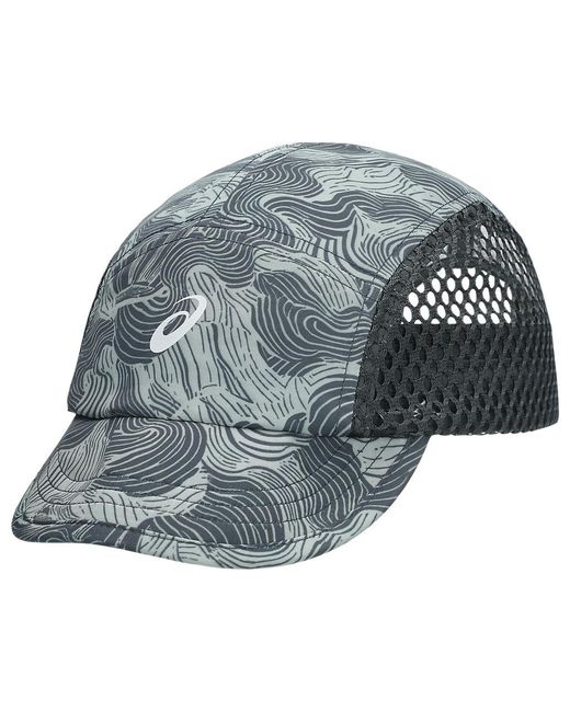 Asics Black Fujitrail Graphic Cap for men