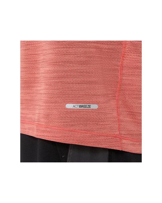 Road Ss Top di Asics in Red da Uomo