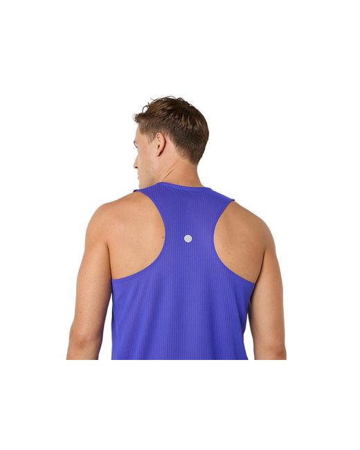 Asics Blue Road Fade Singlet for men