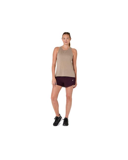 Asics Black Nagino Run Adjustable Tank