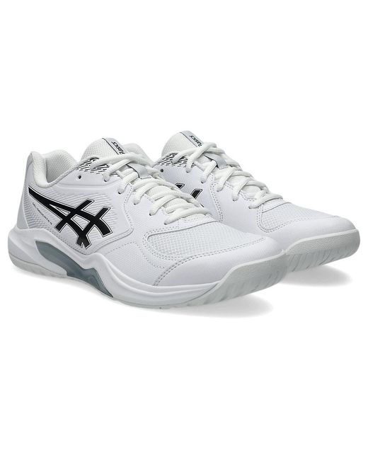 Asics White Gel-dedicate 9 for men