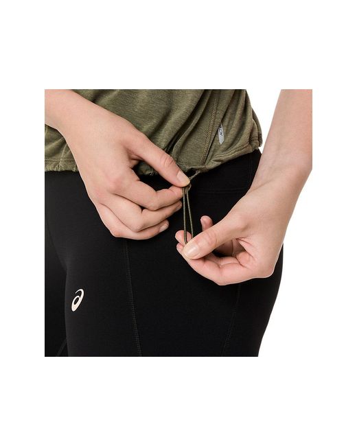 Asics Black Nagino Run Adjustable Ss Top