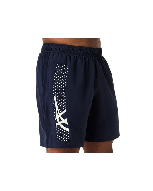 Asics Black Icon 7In Short for men
