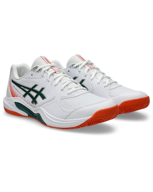 Asics White Gel-dedicate 9 Padel for men