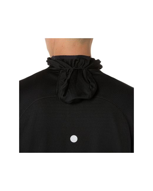 Asics Black Road Winter Ls Hoodie for men