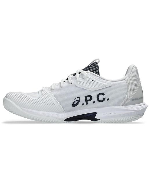 A.P.C X Solution Speed Ff 3 Clay Asics en coloris White