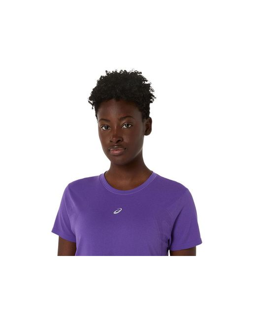 Asics Purple Road Seamless Ss Top