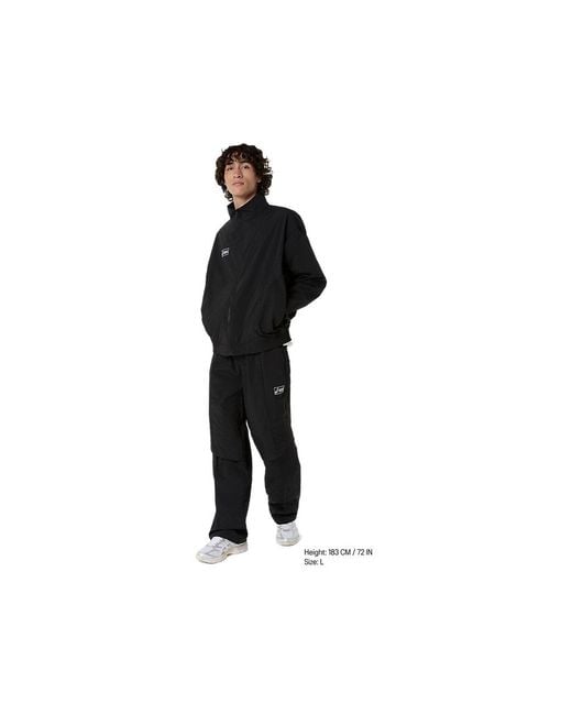 Asics Black Sps Woven Track Jacket for men