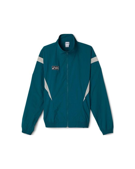 Asics Blue Sps Woven Track Jacket for men