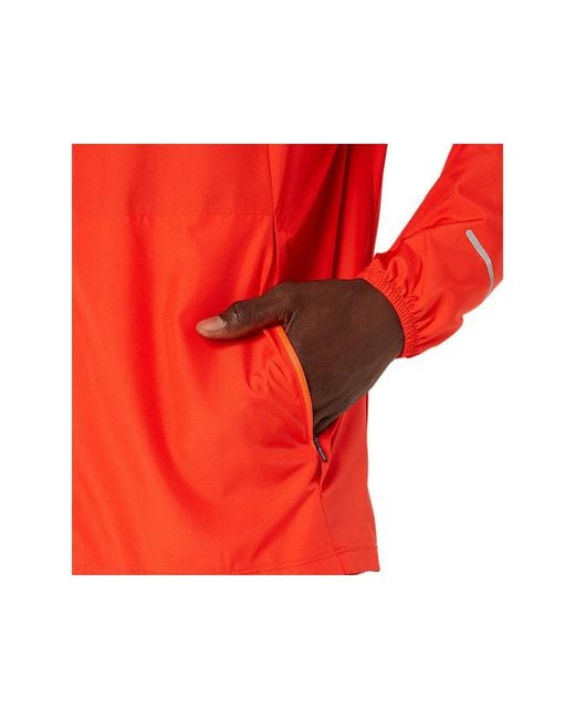 Asics Red Icon Jacket for men