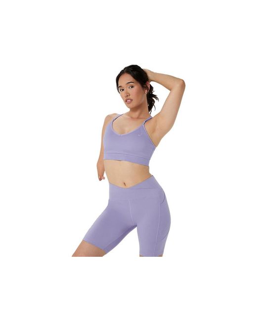 Asics Blue Nagino Flex Strappy Bra