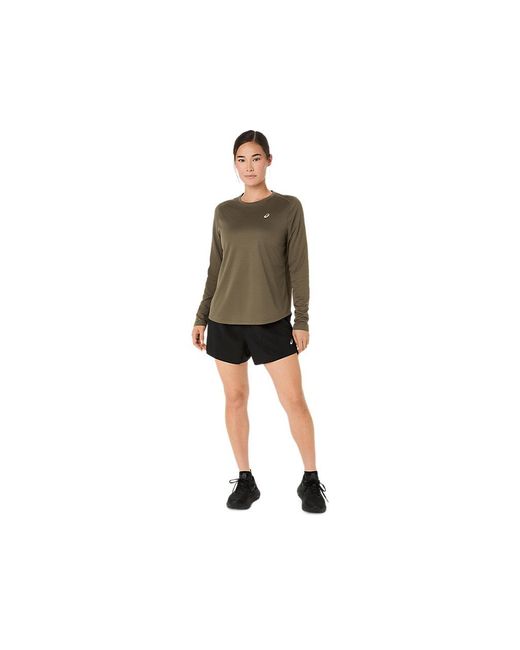 Asics Black Core Ls Top