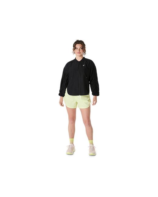 Asics Black Nagino Run Adjustable Jacket
