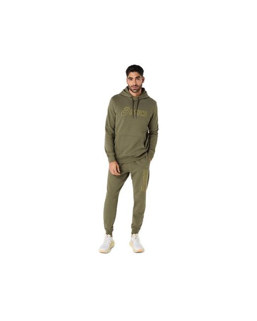 Asics Black Logo Sweatpant for men