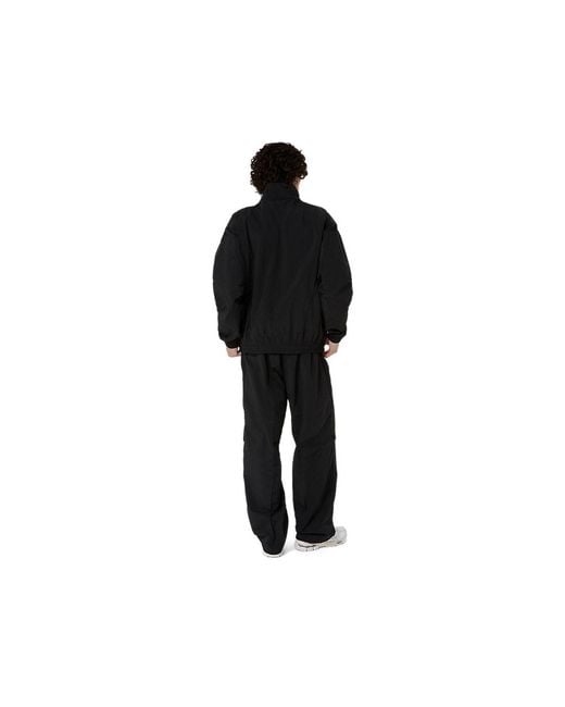 Asics Black Sps Woven Track Jacket for men