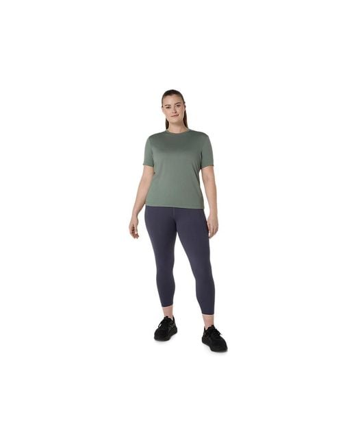 Asics Nagino Flex Short Sleeve Top in het Black