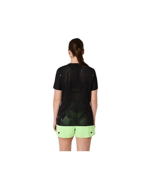 Asics Black Metarun Ss Top