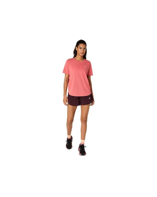 Asics Red Road Ss Top
