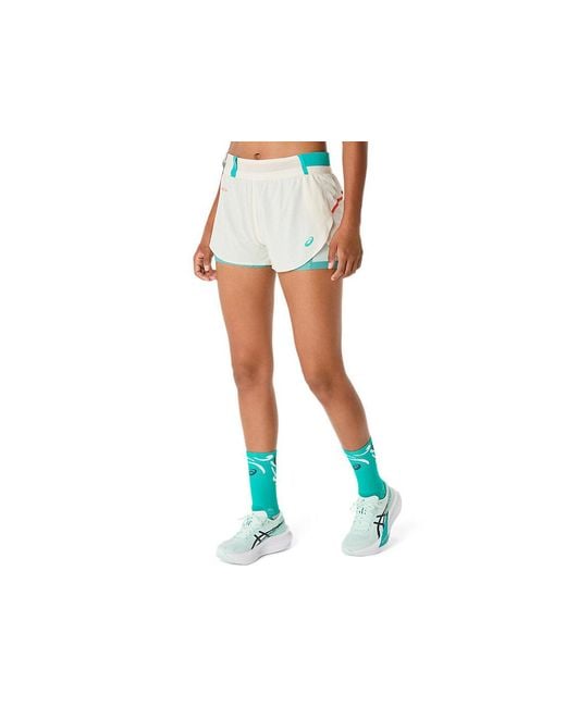Limited Series Metarun Split Short Asics en coloris Black