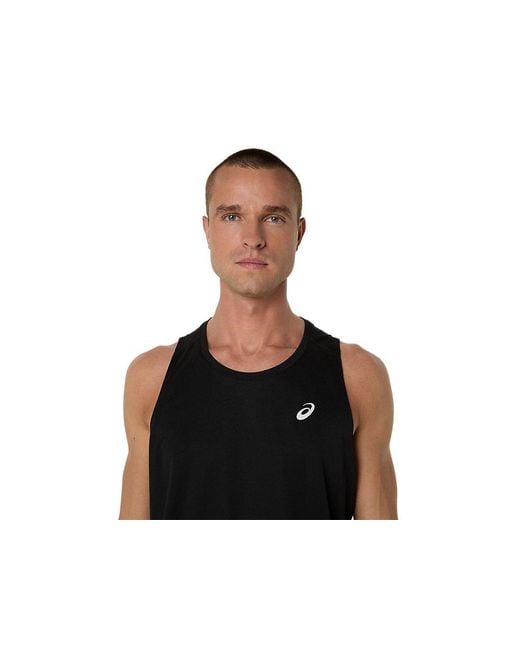 Asics Black Core Singlet for men