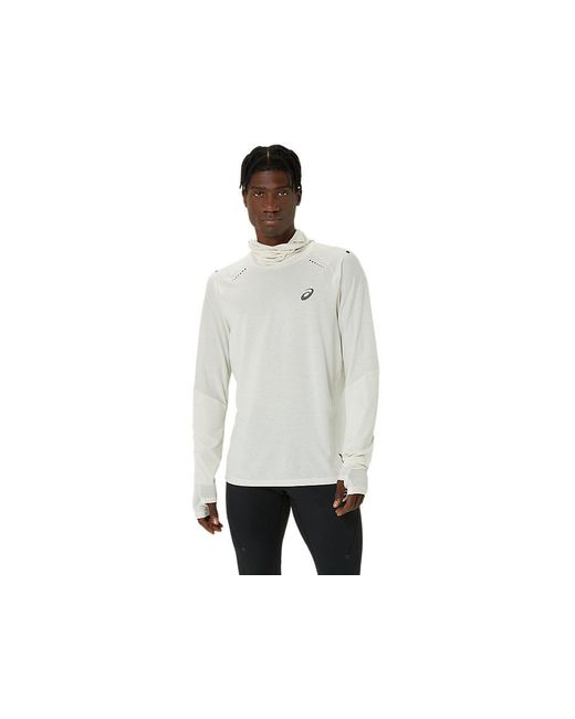 Metarun Winter Ls Hoodie da Uomo di Asics in Nero Lyst