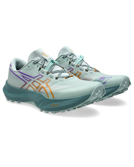 Asics Blue Fuji Lite 7 for men