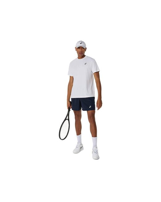 Asics Black Court Ss Top for men