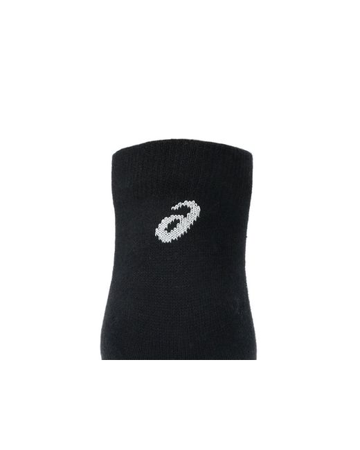 Asics Black Aeg 3 Pack Ankle Sock for men