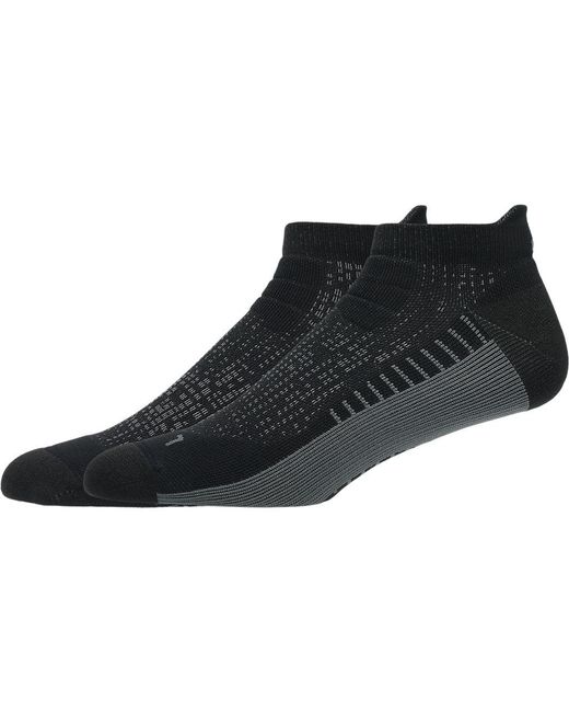 Asics Black Performance Run Ankle Sock for men