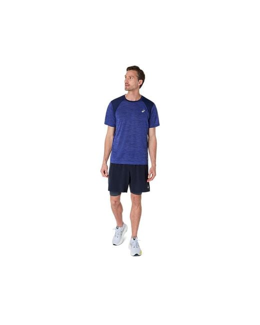 Road Ss Top Asics pour homme en coloris Blue