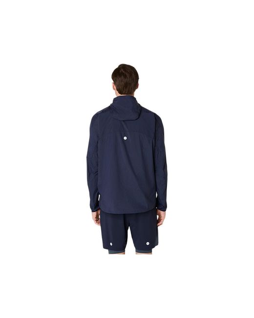 ROAD PACKABLE JACKET Asics de hombre de color Blue
