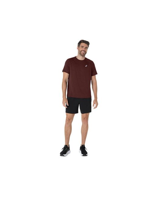 Asics Sport Run Top in het Red voor heren