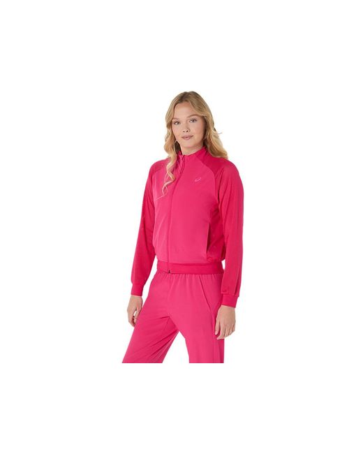 Asics Pink Match Jacket