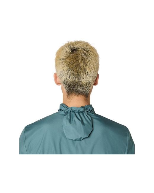 Asics Icon Jacket in het Blue voor heren