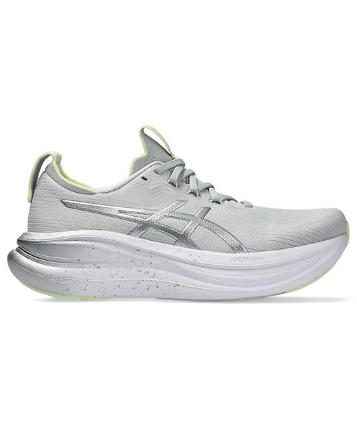 Asics Gray Gel-Nimbus 28 Platinum