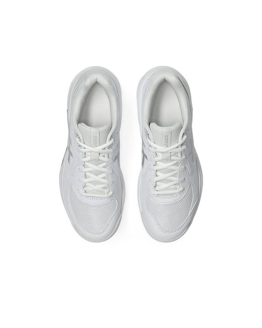 Asics White Gel-dedicate 9