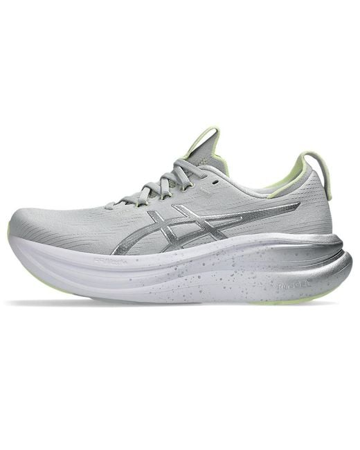 Asics Gray Gel-Nimbus 28 Platinum