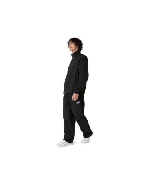 Asics Black Sps Woven Track Jacket for men