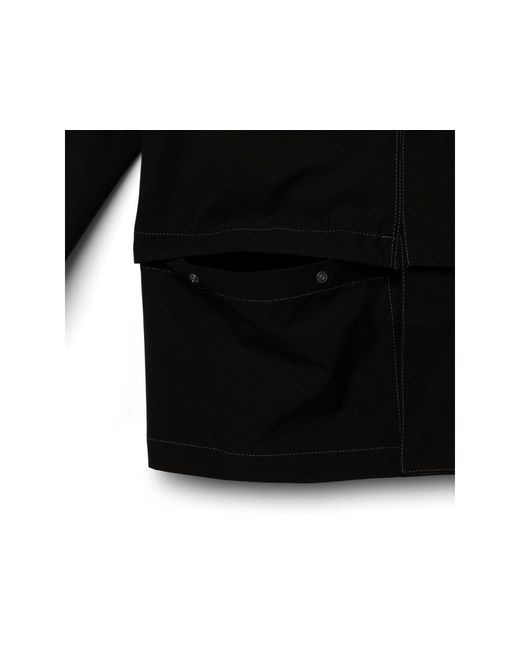Asics Black Convertible Blouson for men