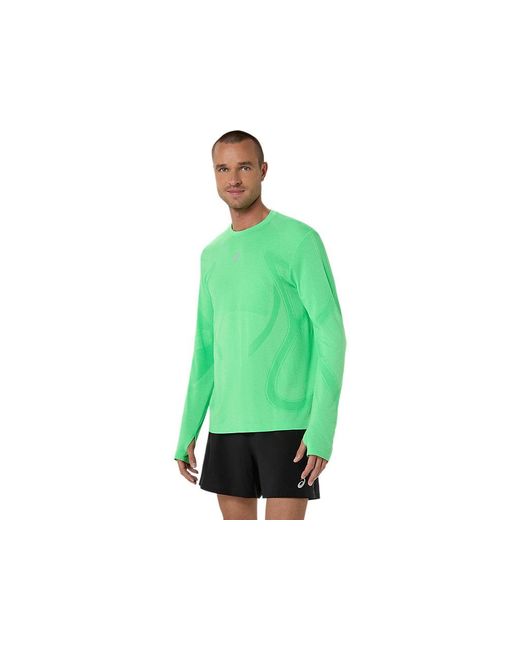 Asics Green Road Seamless Ls Top for men