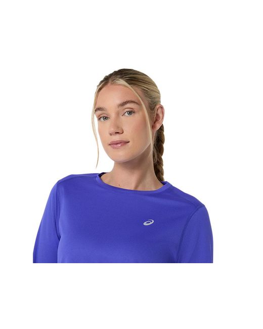 Asics Blue Core Ls Top