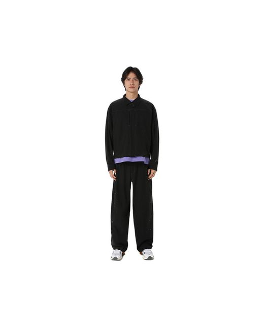 Asics Black Convertible Trousers for men