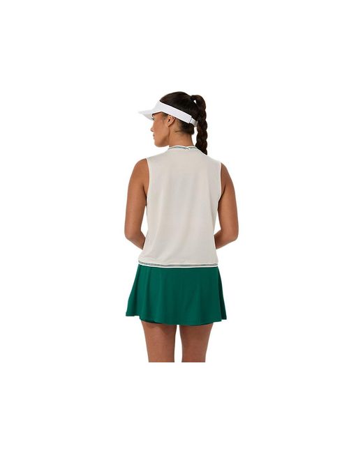 Asics Green Game Sleeveless Top