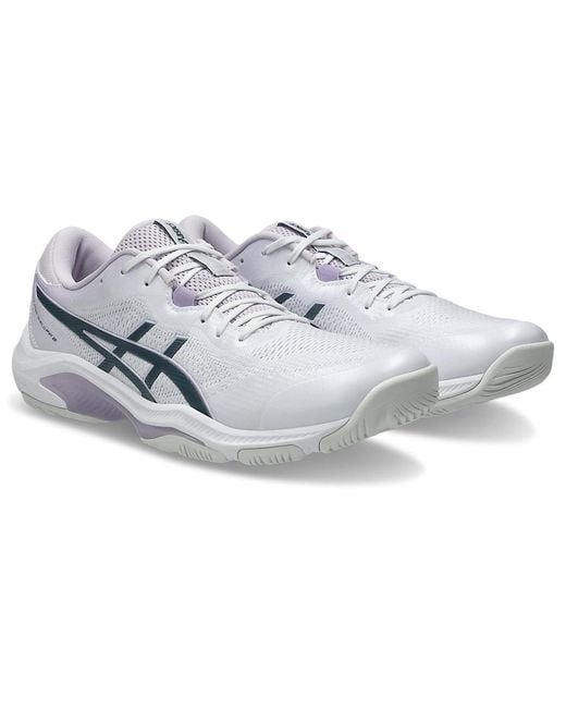 Asics White Netburner Shield Ff 2